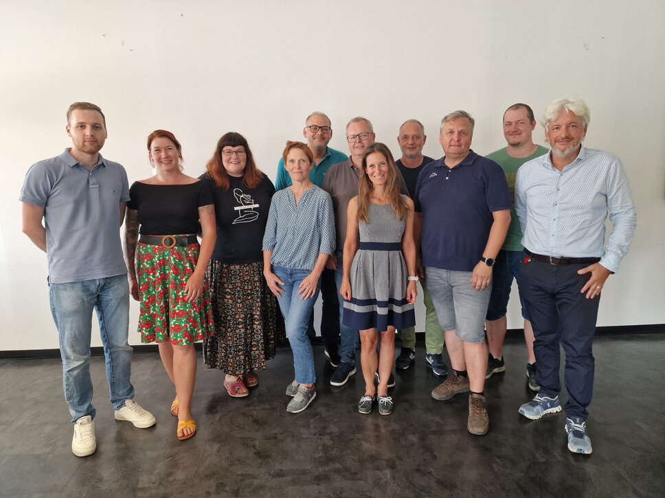 Gruppenbild des Angestelltenbetriebsrates