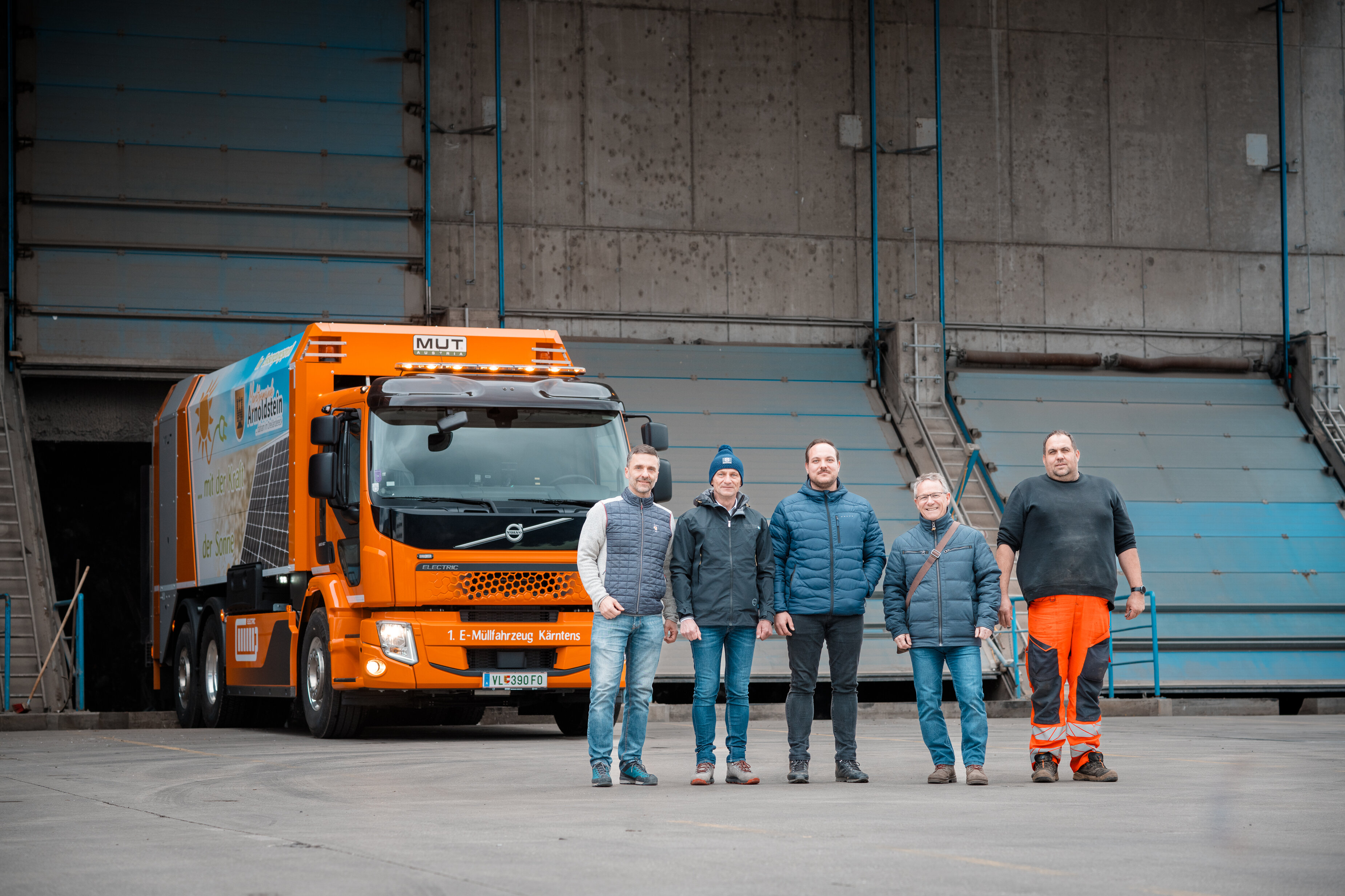 Übergabe eines ROTO MUT an die Gemeinde Arnoldstein